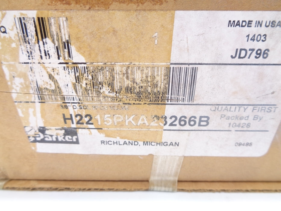 PARKER H2215PKA23266B 120V 145PSI NSMP