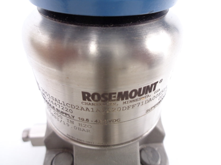 ROSEMOUNT 3051SAL1CD2AA1A1020DFF71DA00E5L4 NSMP