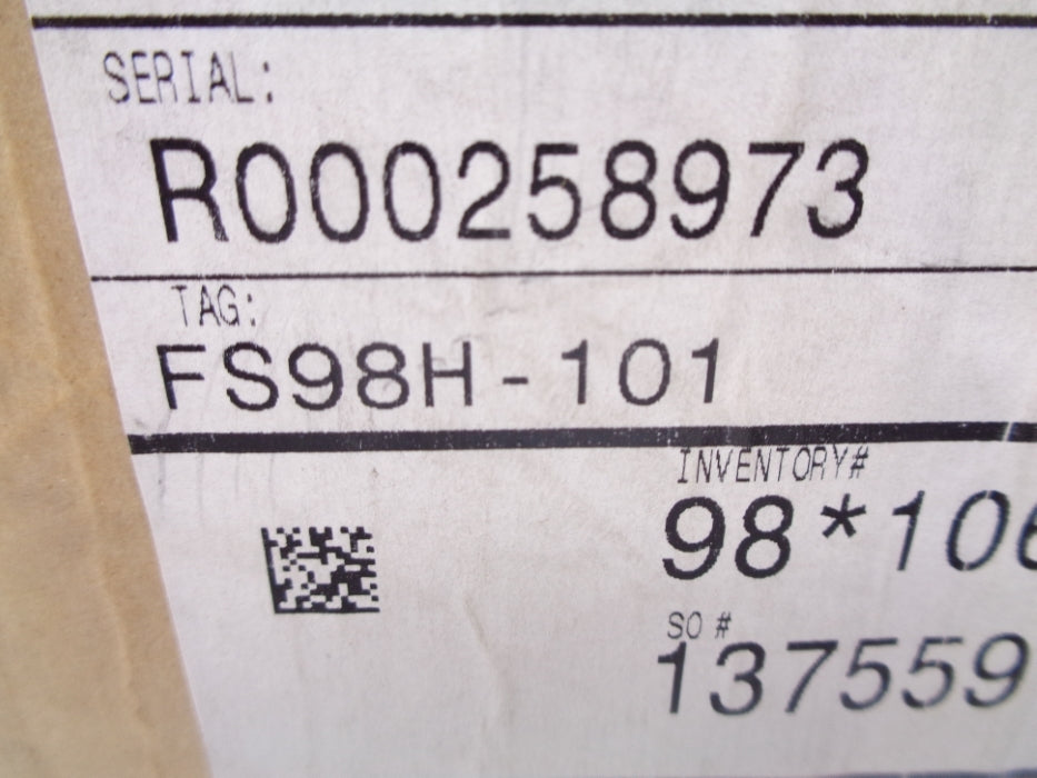 FISHER CONTROLS FS98H-101 250PSI NSMP