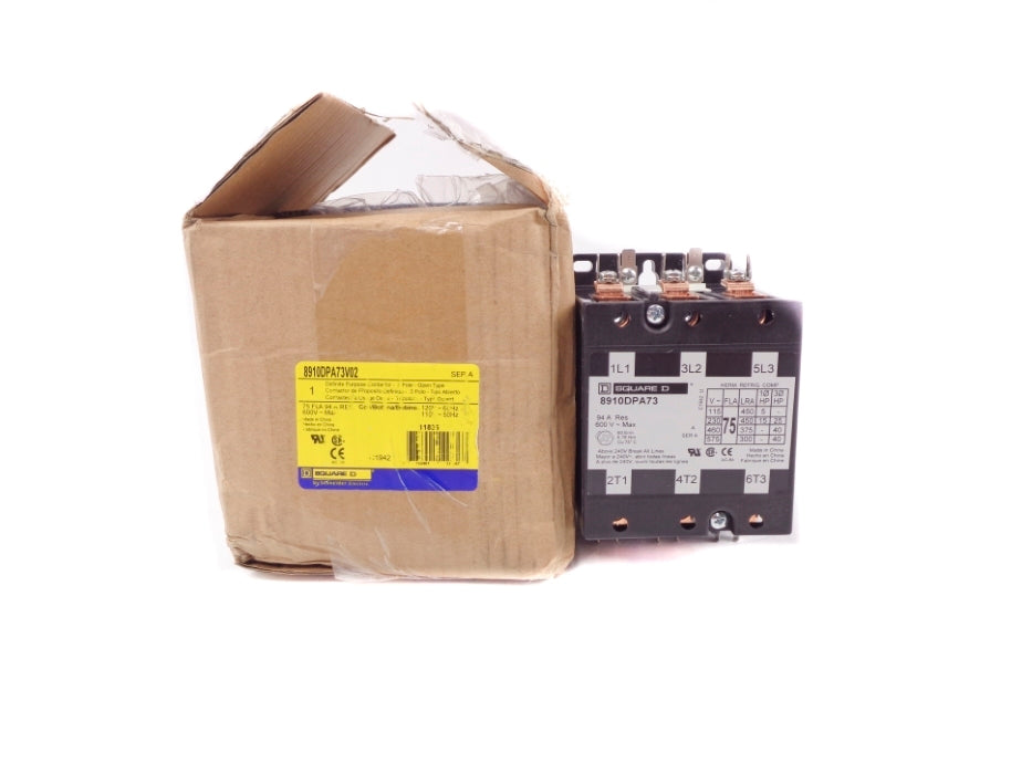 SQUARE D 8910DPA73V02 SER. A 110/120V NSMP