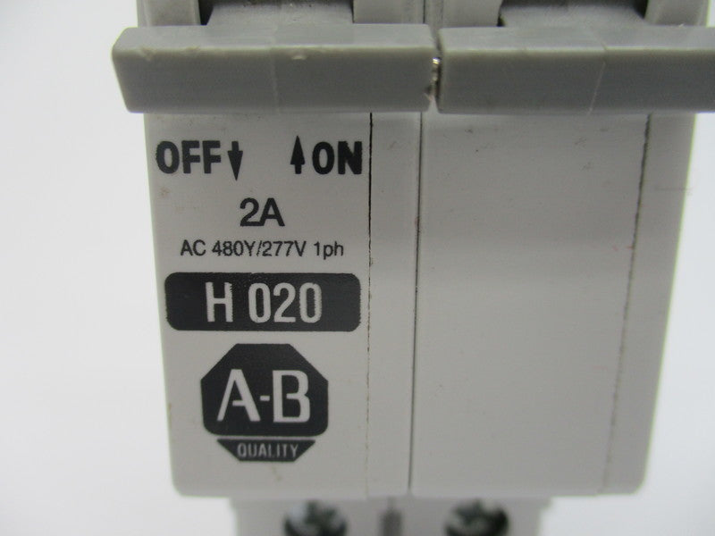 ALLEN BRADLEY 1492-CB2H020 SER. C 2A 277/480VAC NSNP
