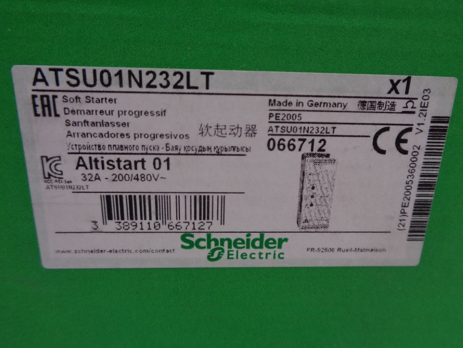 SCHNEIDER ELECTRIC ATSU01N232LT 480V NSMP