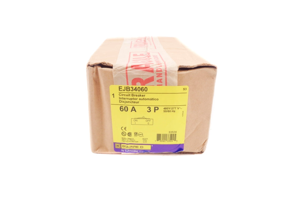 SQUARE D EJB34060 SER. 3 480V 60A NSFS