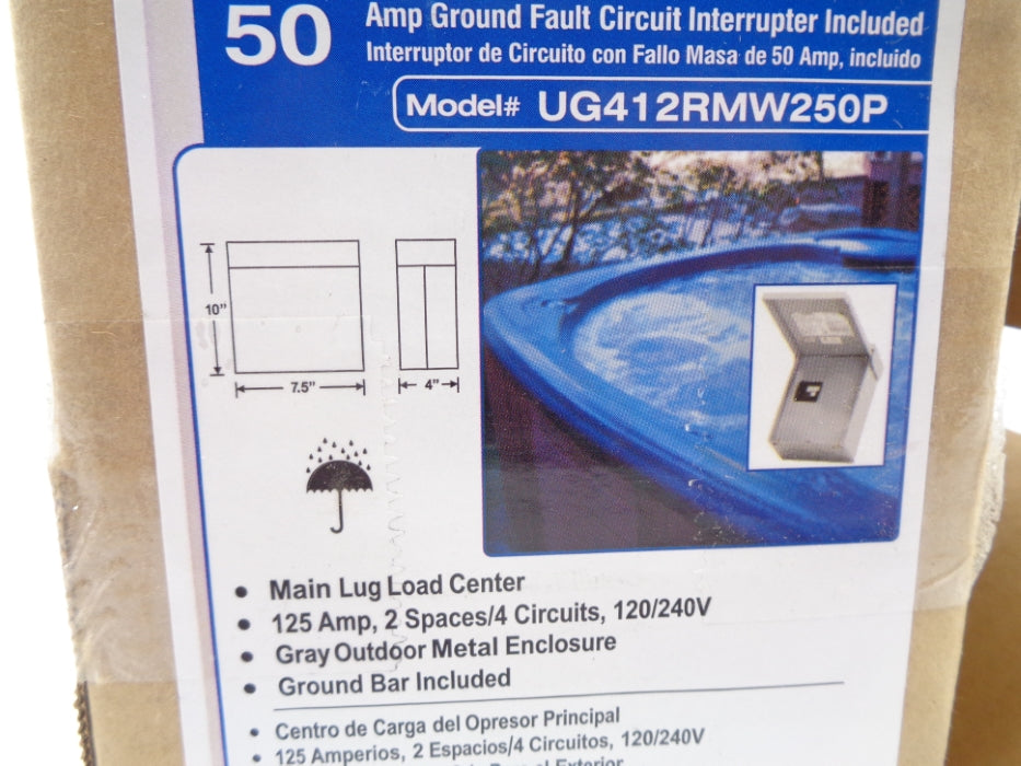MIDWEST ELECTRIC UG412RMW250P NSMP