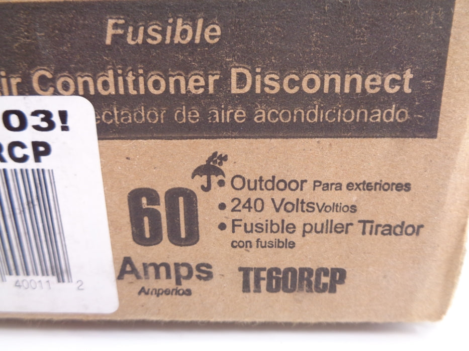 GENERAL ELECTRIC TF60RCP NSMP