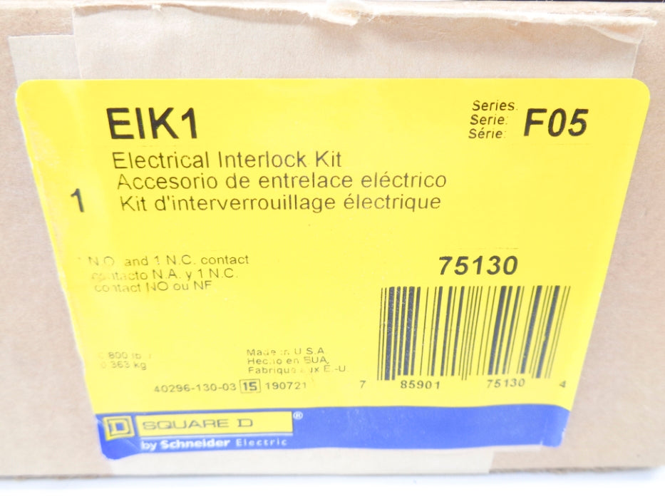 SQUARE D EIK1 SER. F05 (AS PICTURED) NSMP