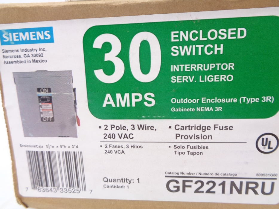 SIEMENS GF221NRU NSMP