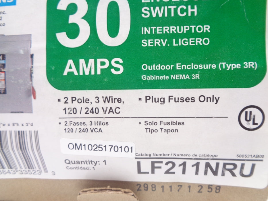 SIEMENS LF211NRU NSMP