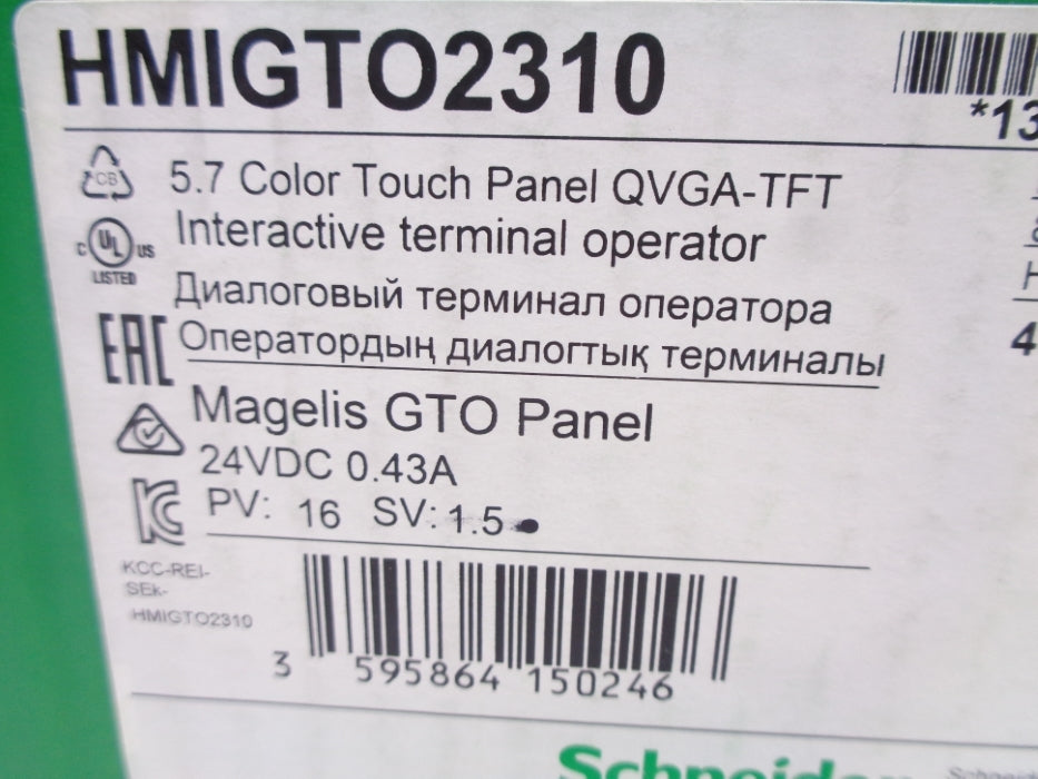 SCHNEIDER ELECTRIC HMIGTO2310 NSMP