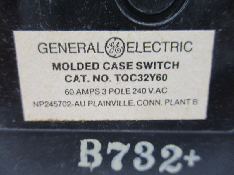 GENERAL ELECTRIC TQC32Y60 (AS PICTURED) 60A 240VAC NSNP