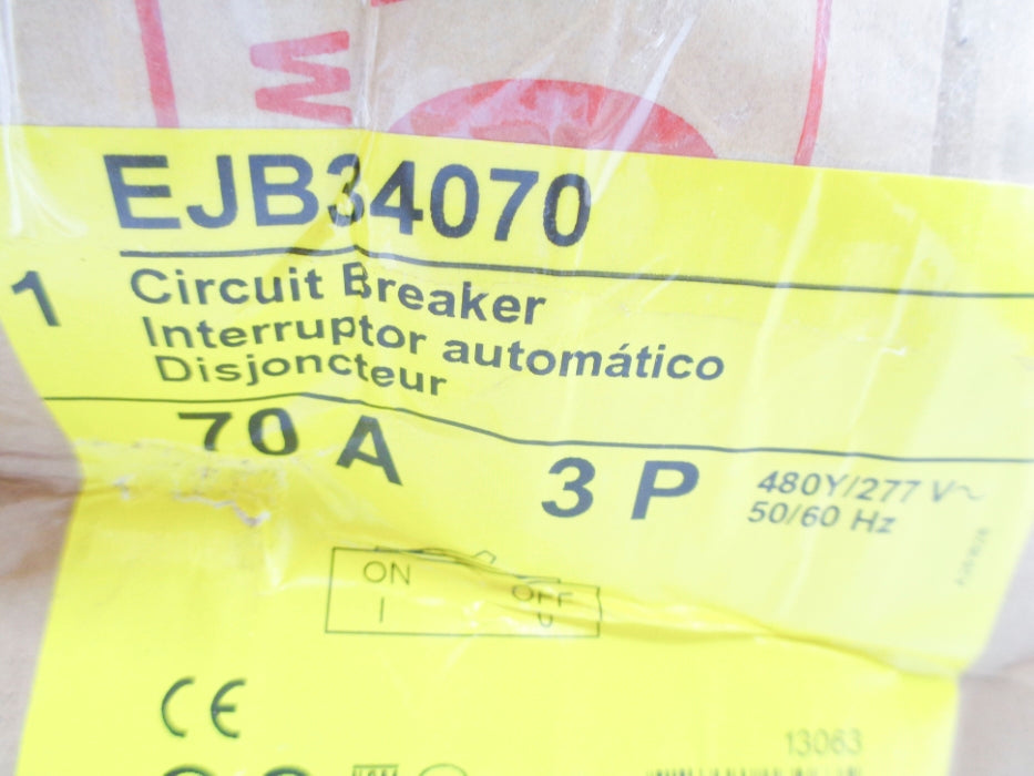 SQUARE D EJB34070 277V 70A NSMP