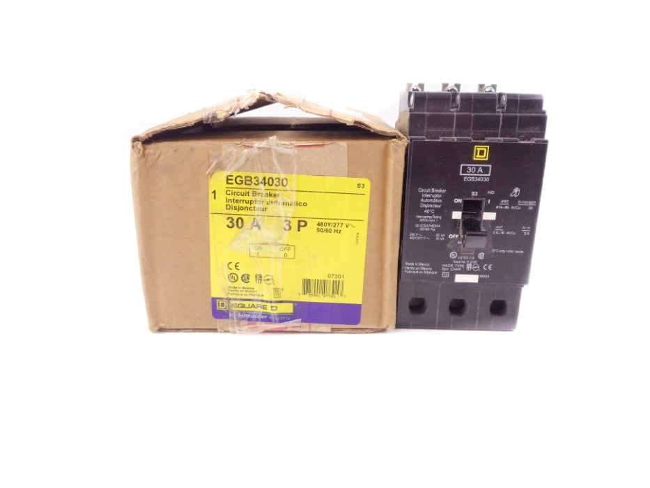 SQUARE D EGB34030 SER. 3 277V 30A NSMP