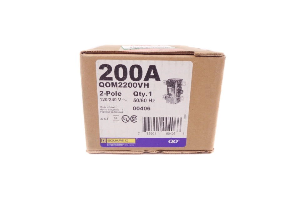 SQUARE D QOM2200VH 240V 200A NSFS