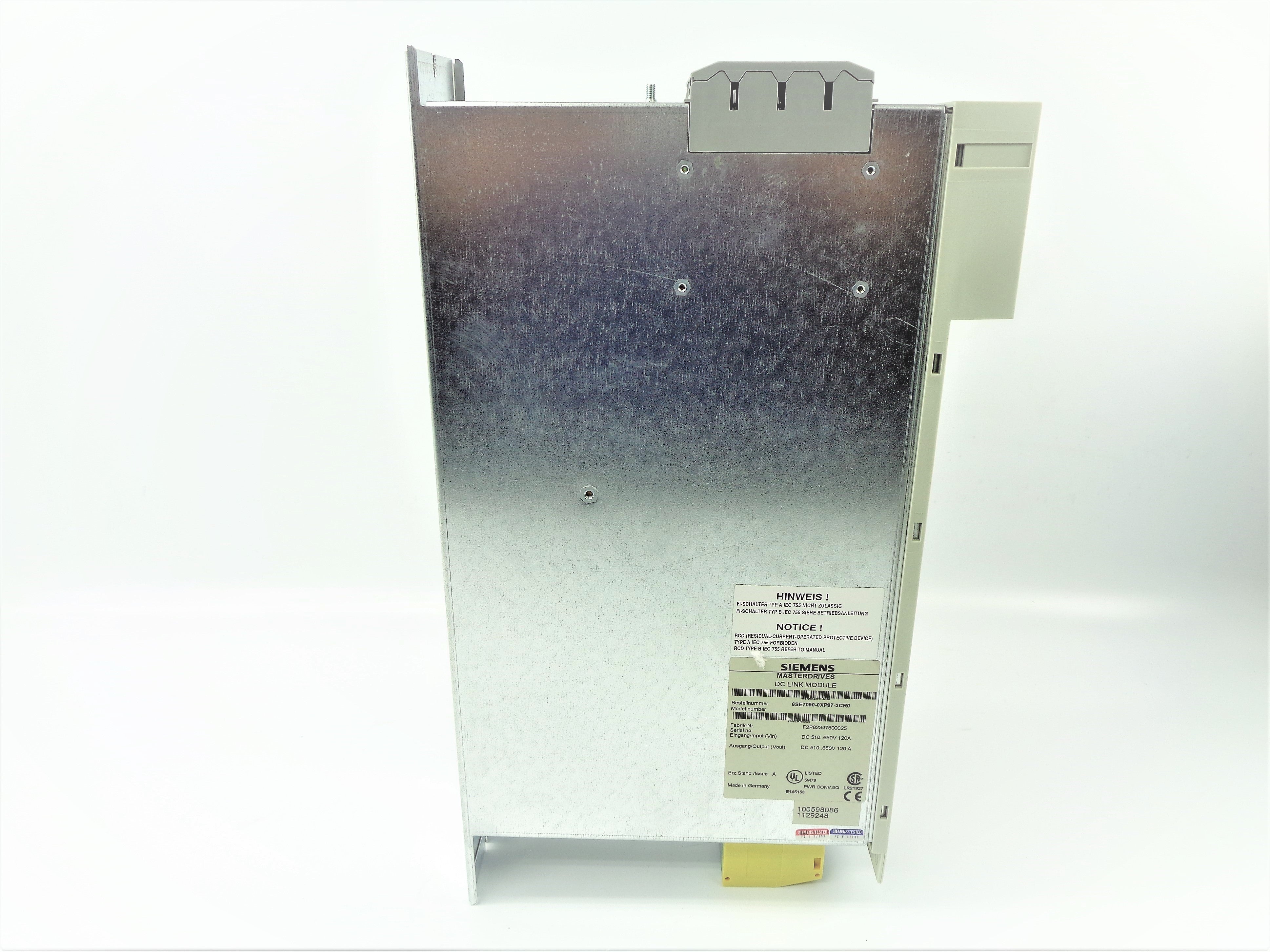 SIEMENS 6SE7090-0XP87-3CR0 NSNP