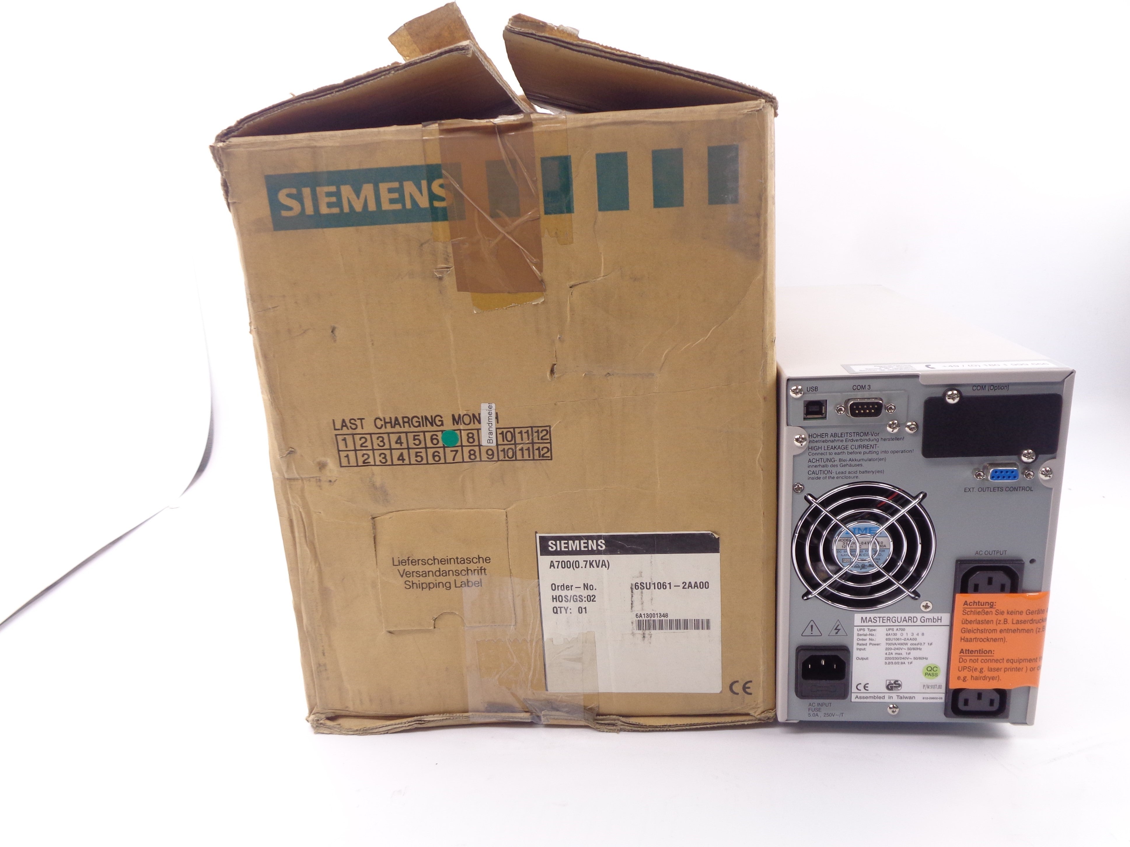 SIEMENS 6SU1061-2AA00 NSMP