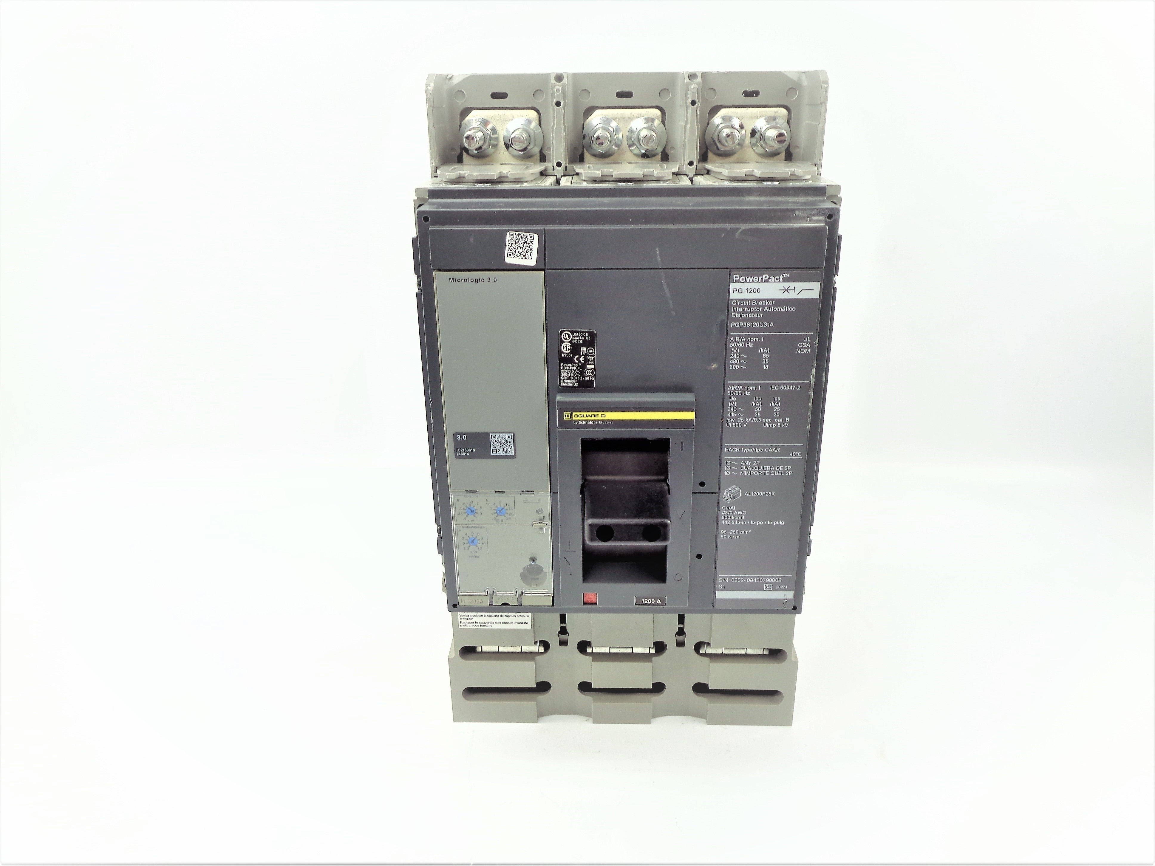 SQUARE D PGP36120U31A 600V 1200A NSNP
