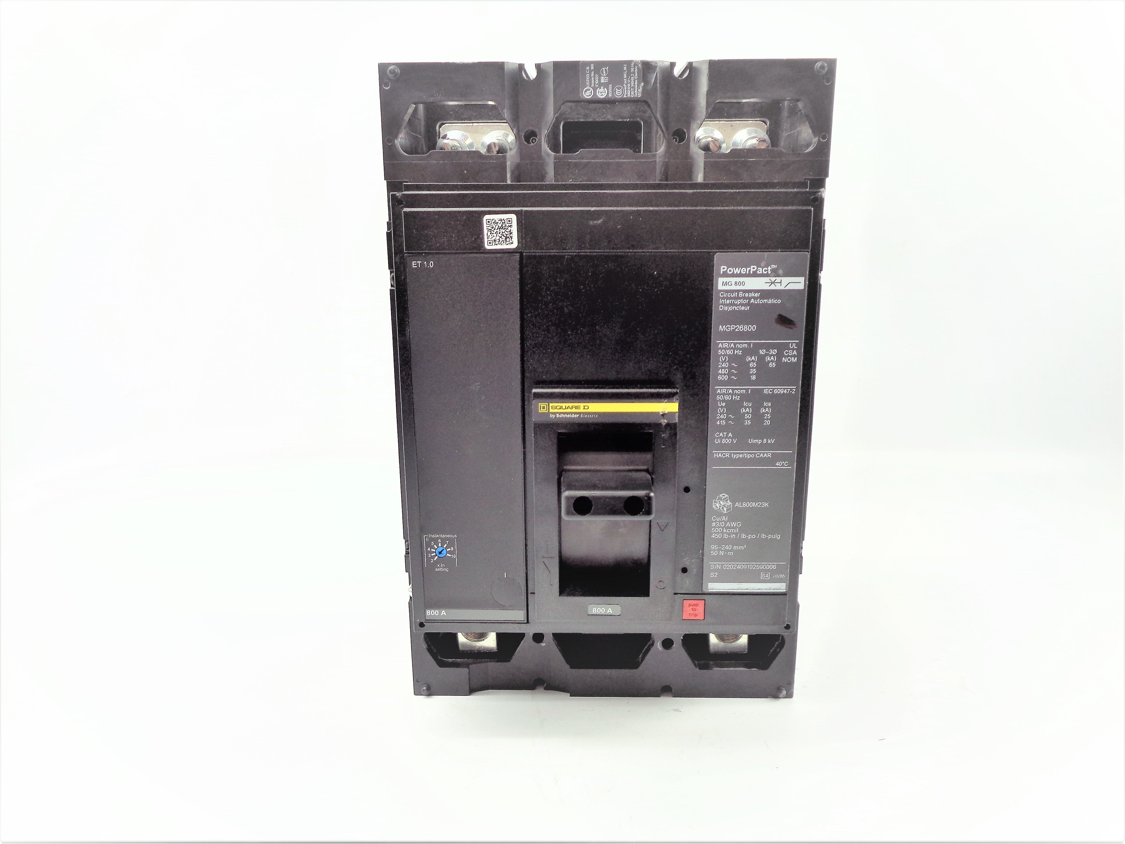 SQUARE D MGP26800 SER. 2 600V 800A NSNP