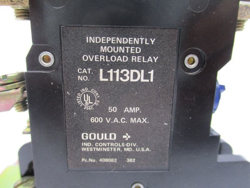 GOULD L113DL1 50A 600VAC NSNP