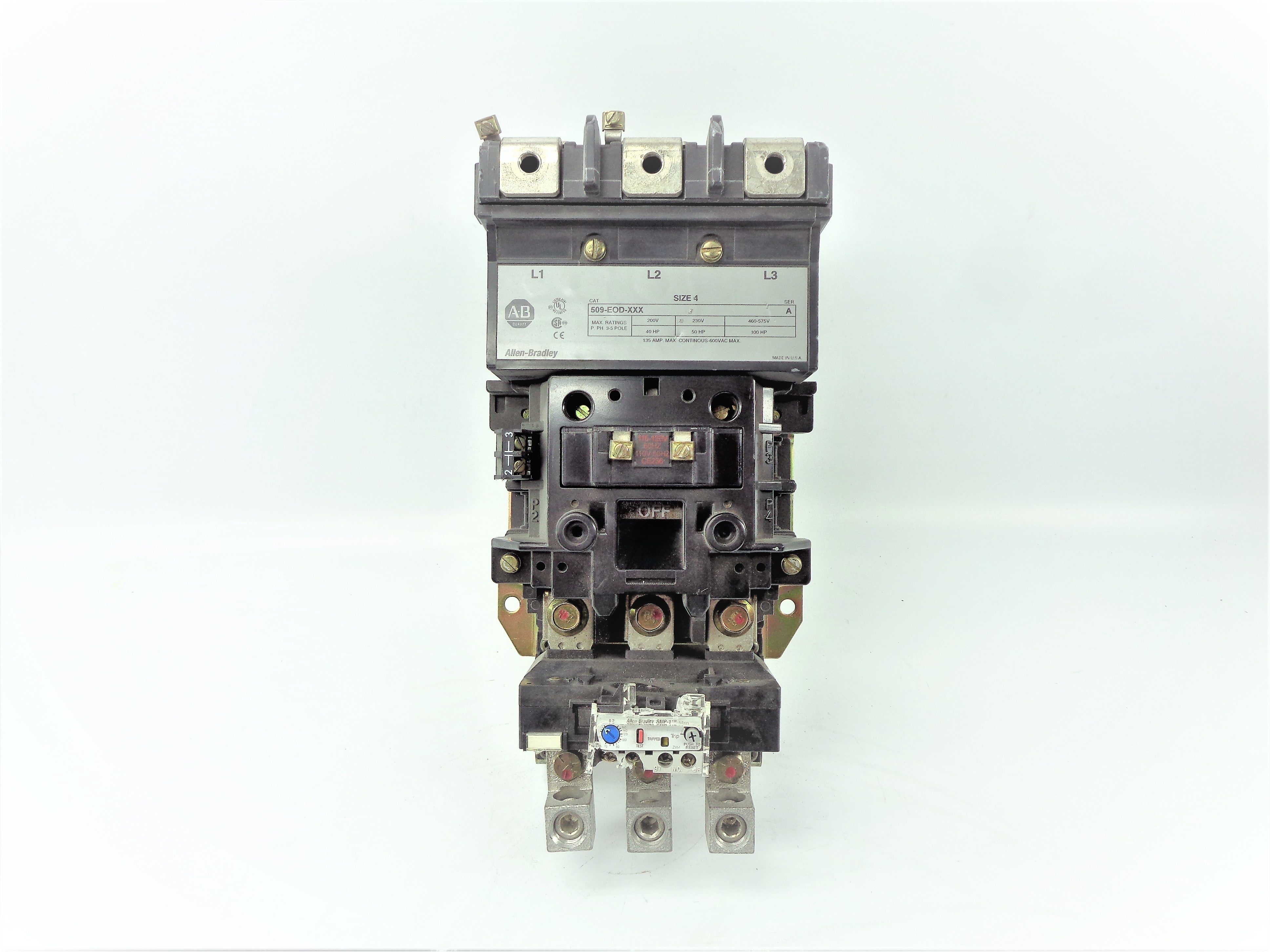 ALLEN BRADLEY 509-EOD-XXX SER. A (AS PICTURED) UNMP