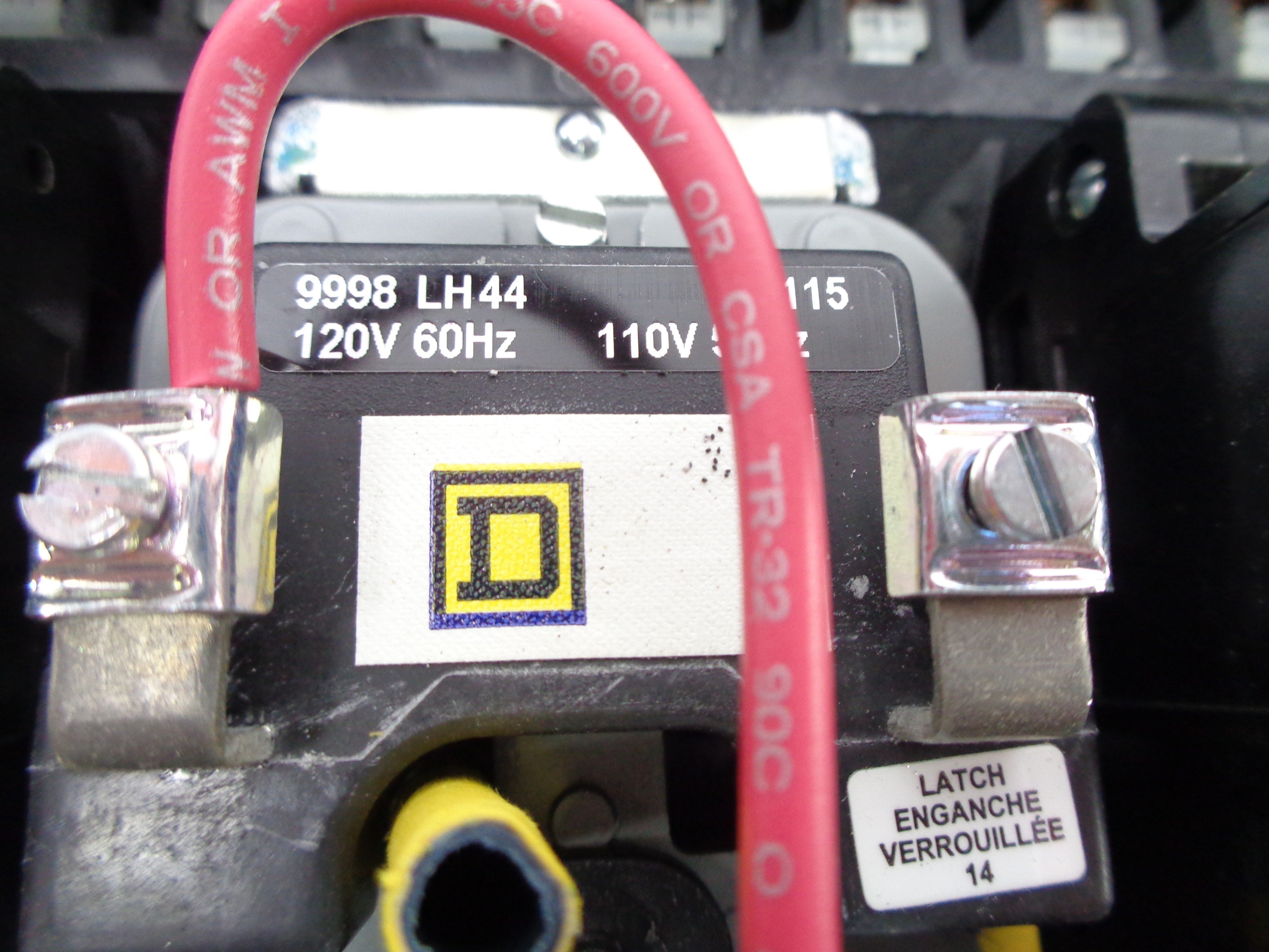 SQUARE D 8903LXG1200V02 SER. B 120V NSMP