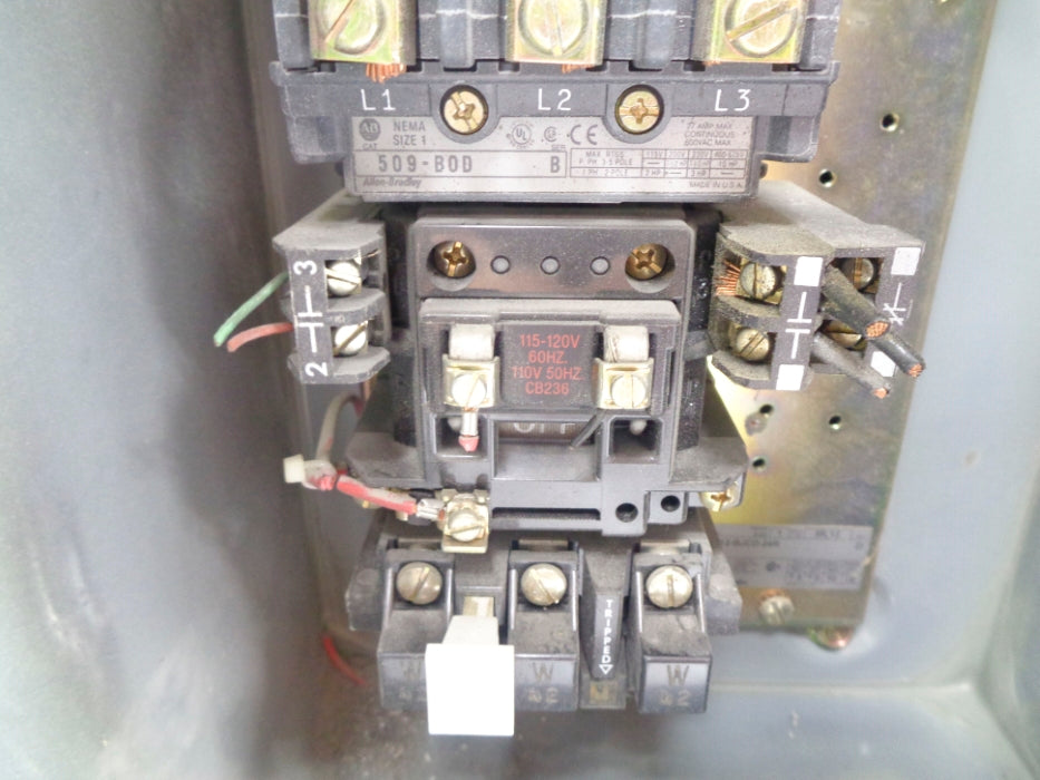 ALLEN BRADLEY 512-BJCD-24R SER. D UNMP