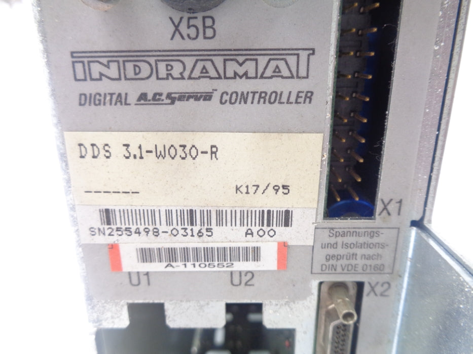 INDRAMAT DDS3.1-W030-R (AS PICTURED) UNMP
