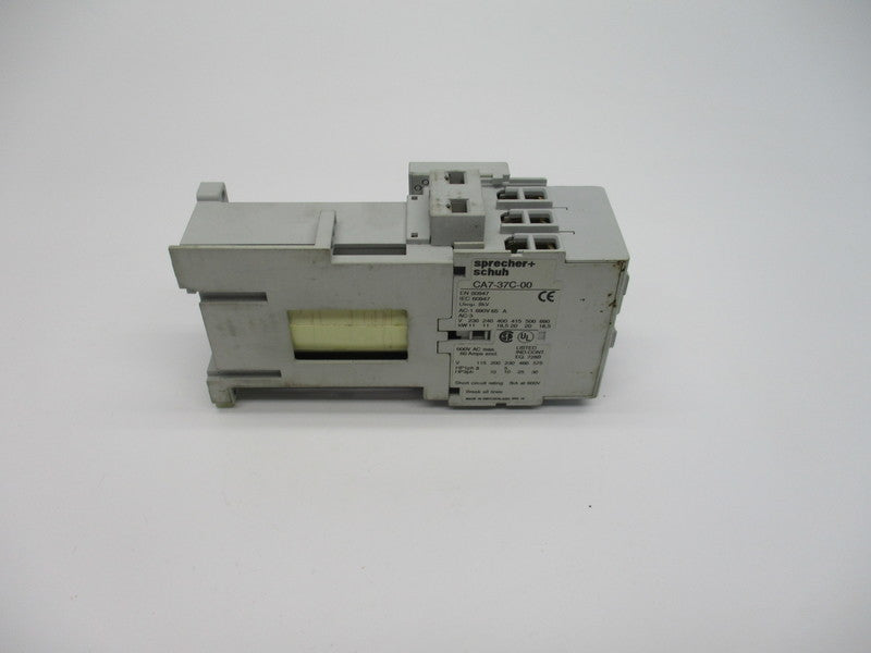 SPRECHER+SCHUH CA7-37C-00 60A 600VAC NSNP