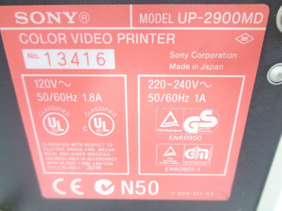 SONY UP-2900MD UNMP