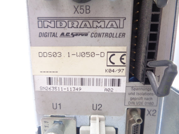 INDRAMAT DDS03.1-W050-D (AS PICTURED) UNMP