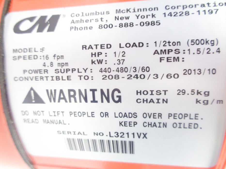 LODESTAR ELECTRIC MODEL F NSMP