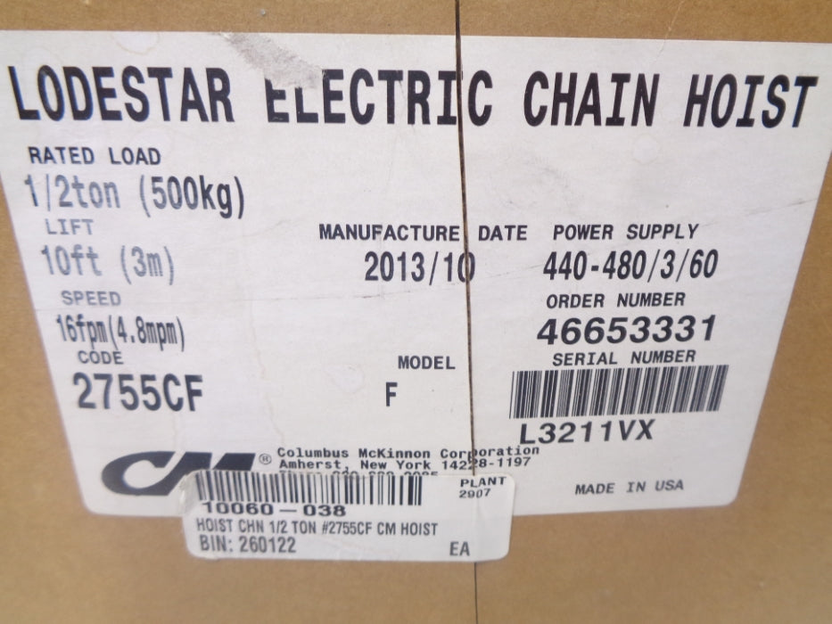 LODESTAR ELECTRIC MODEL F NSMP
