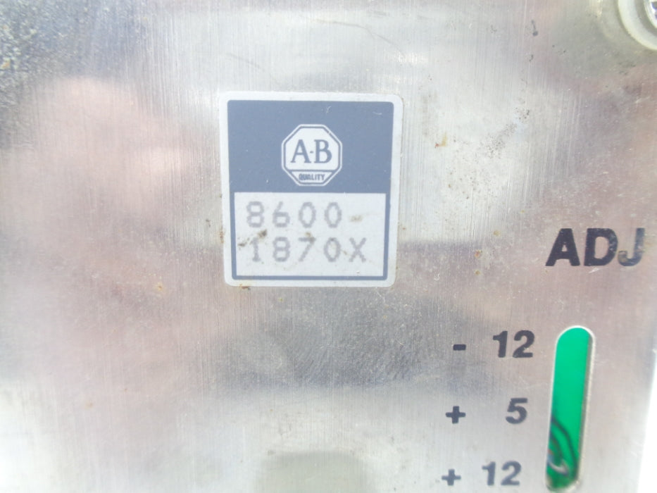 INDUSTRIAL SPARE PART 86001870X UNMP