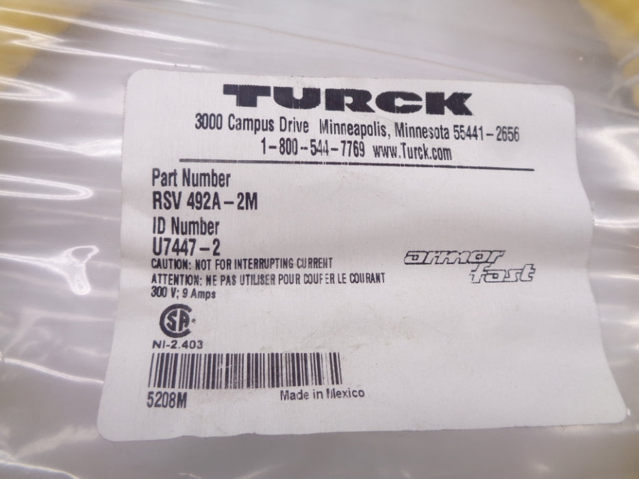 TURCK RSV492A-2M NSMP