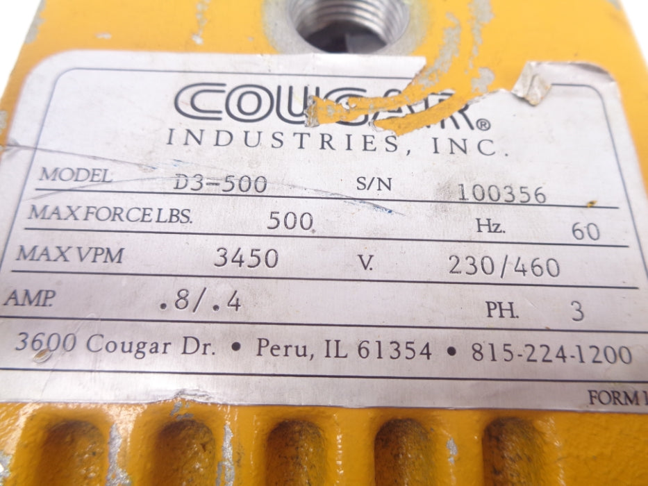 COUGAR D3-500 UNMP