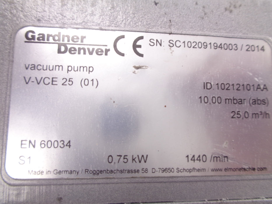 GARDNER DENVER V-VCE25 NSNP