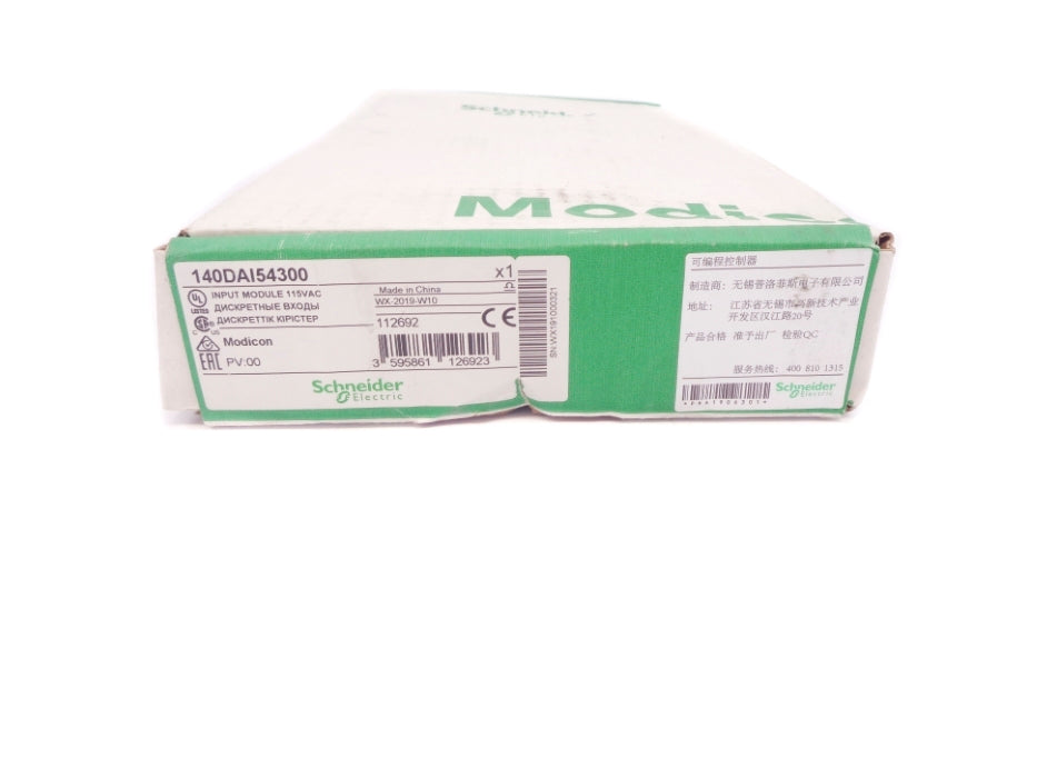 SCHNEIDER ELECTRIC 140DAI54300 115VAC NSFS