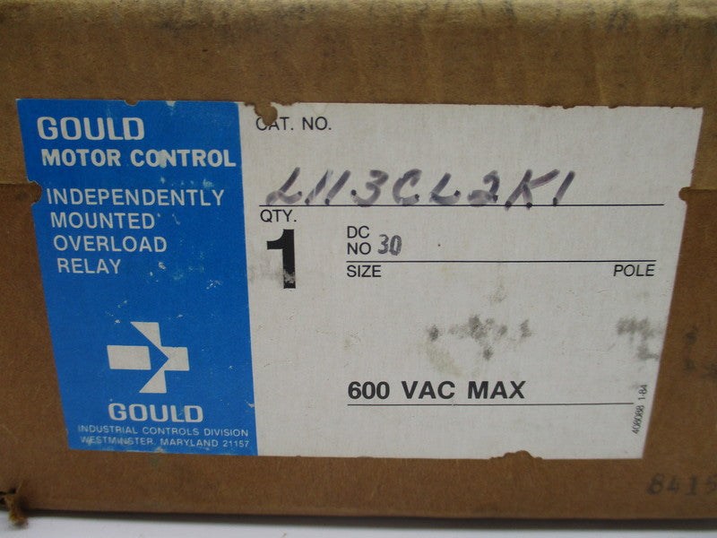 GOULD L113CL2K1 600VAC NSFS