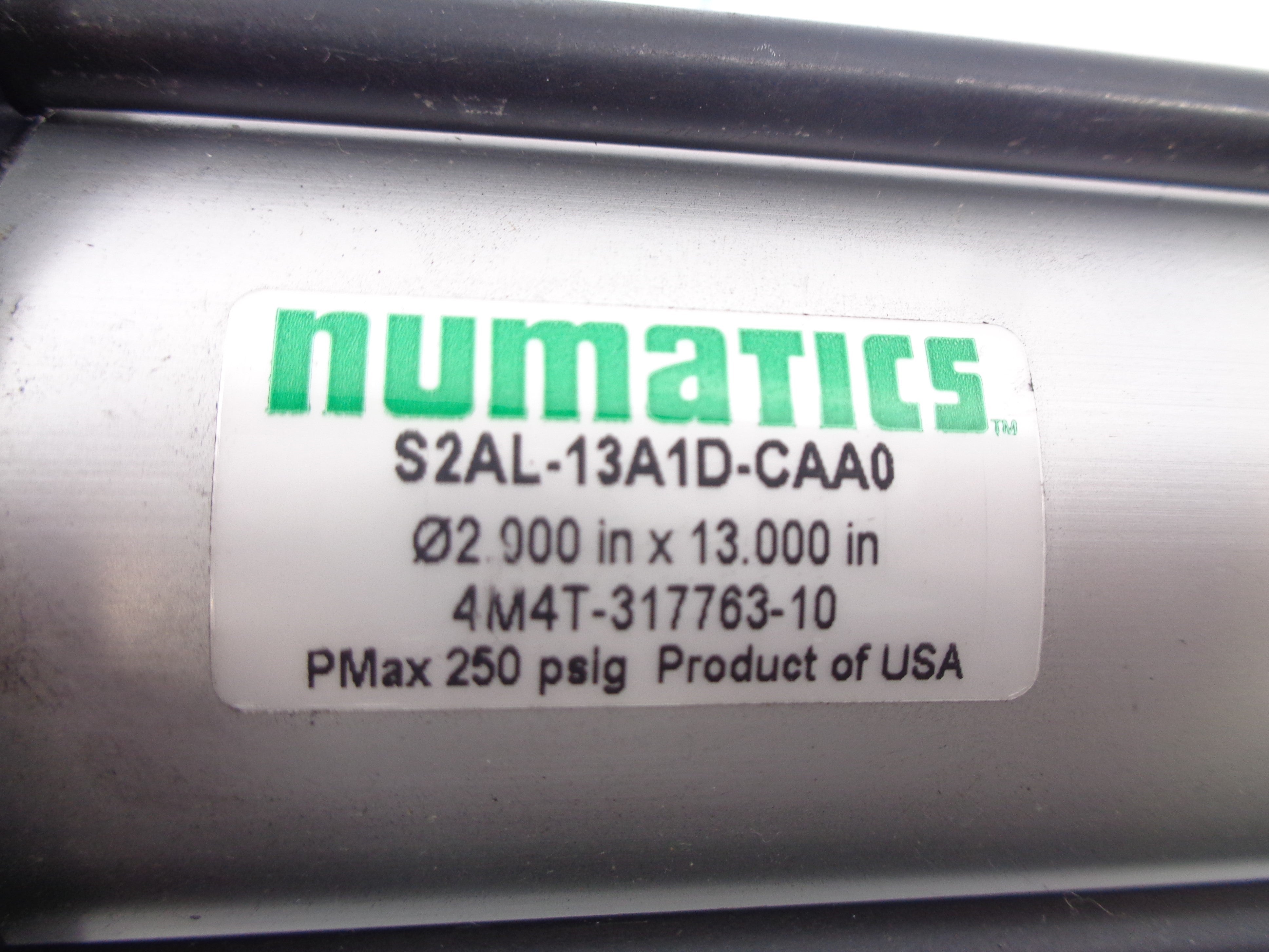 NUMATICS S2AL-13A1D-CAA0 250PSI NSNP