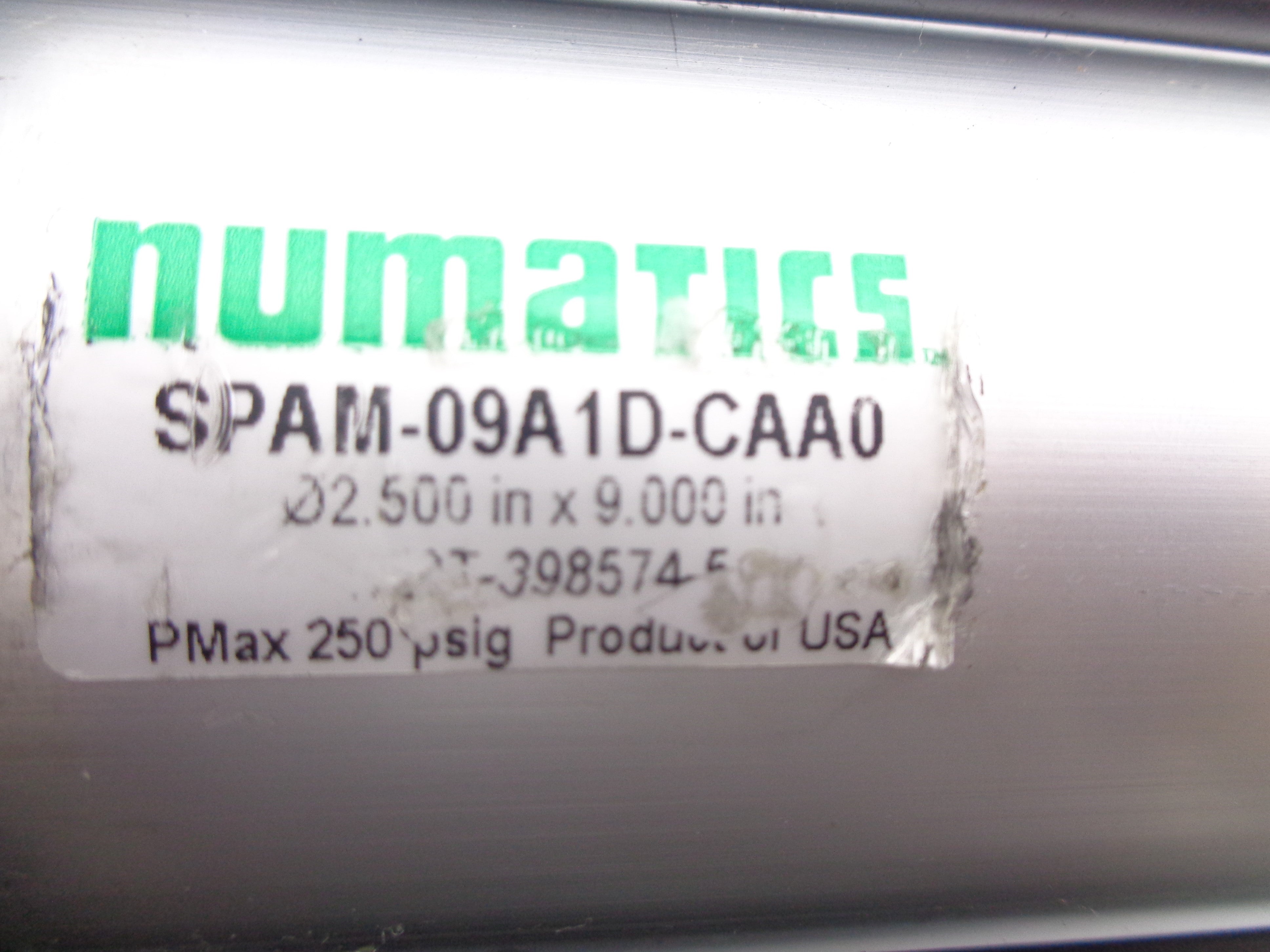 NUMATICS SPAM-09A1D-CAA0 250PSI NSNP