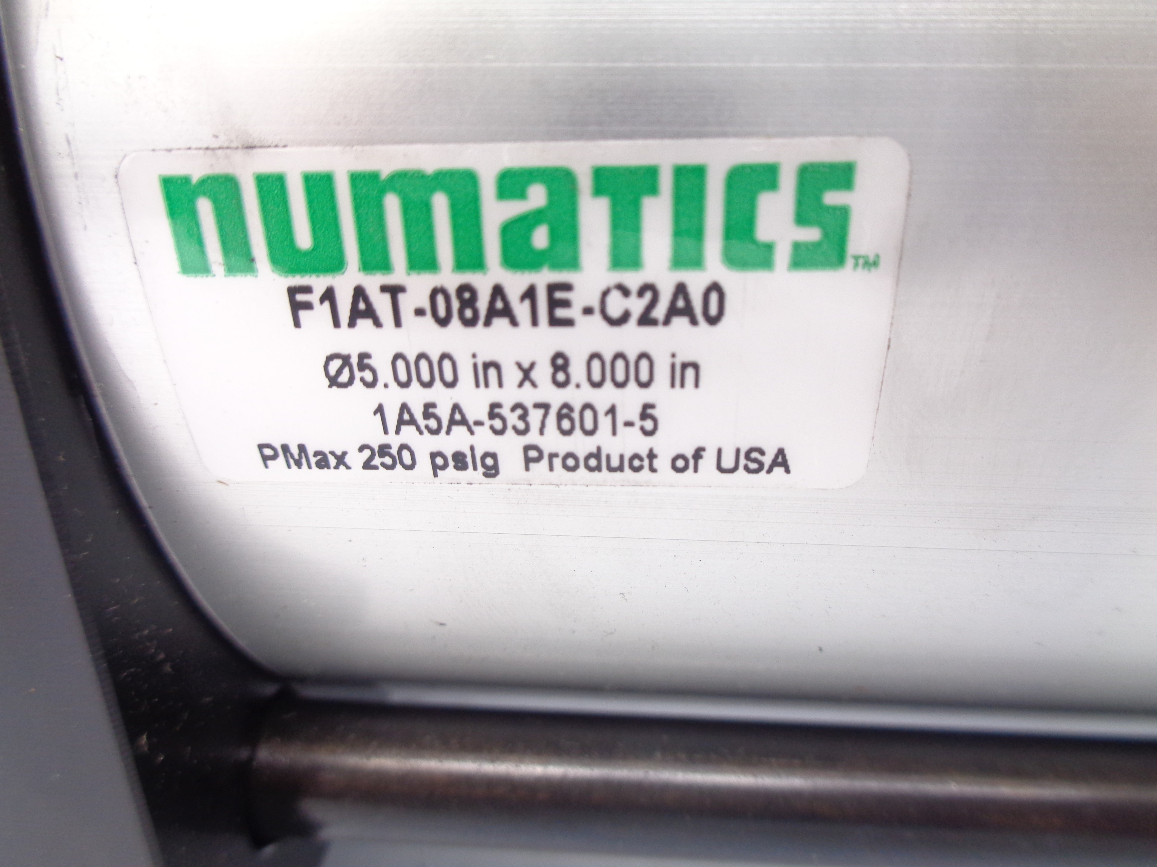 NUMATICS F1AT-08A1E-C2A0 250PSI NSNP