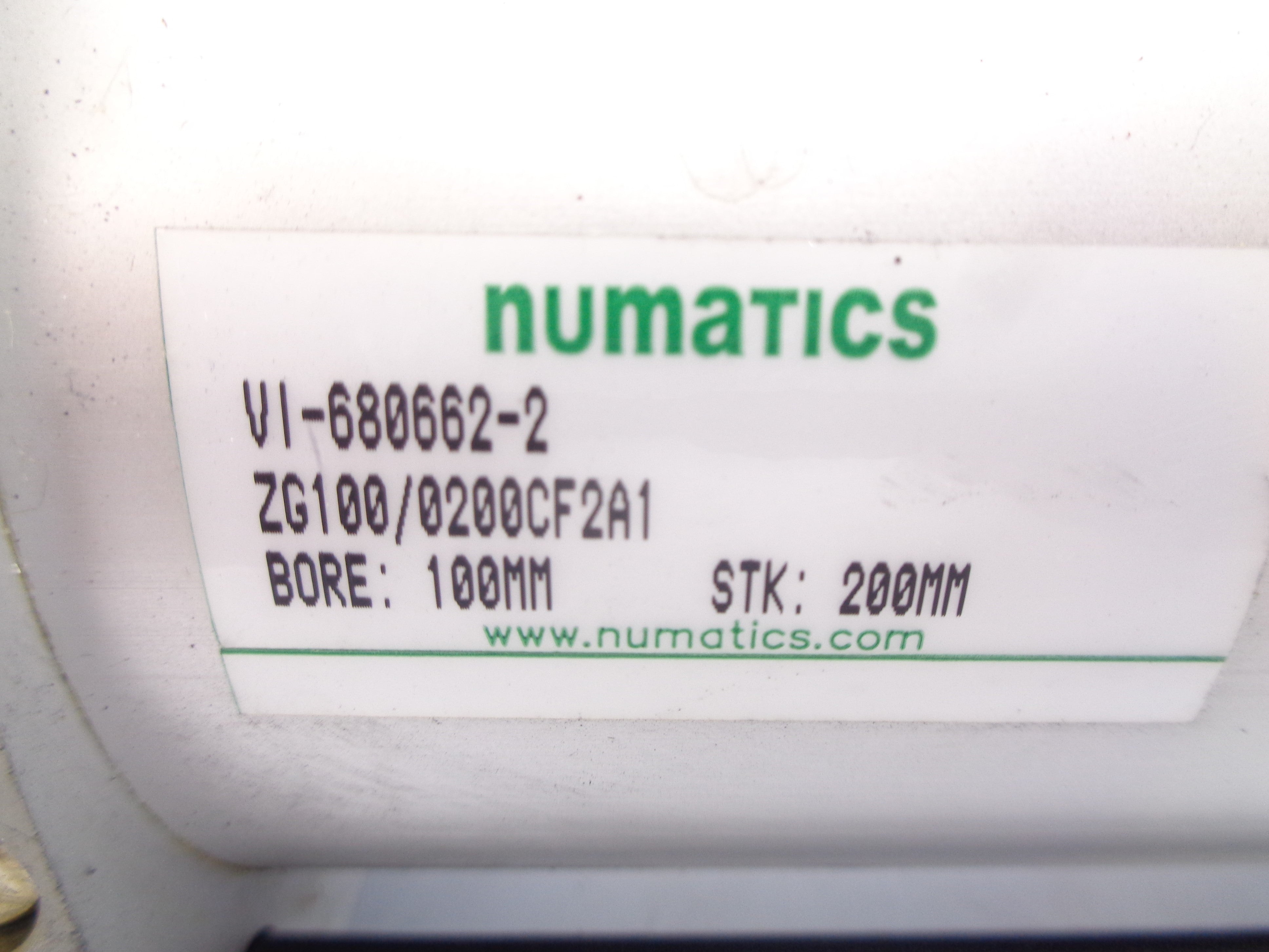 NUMATICS ZG100/0200CF2A1 NSNP