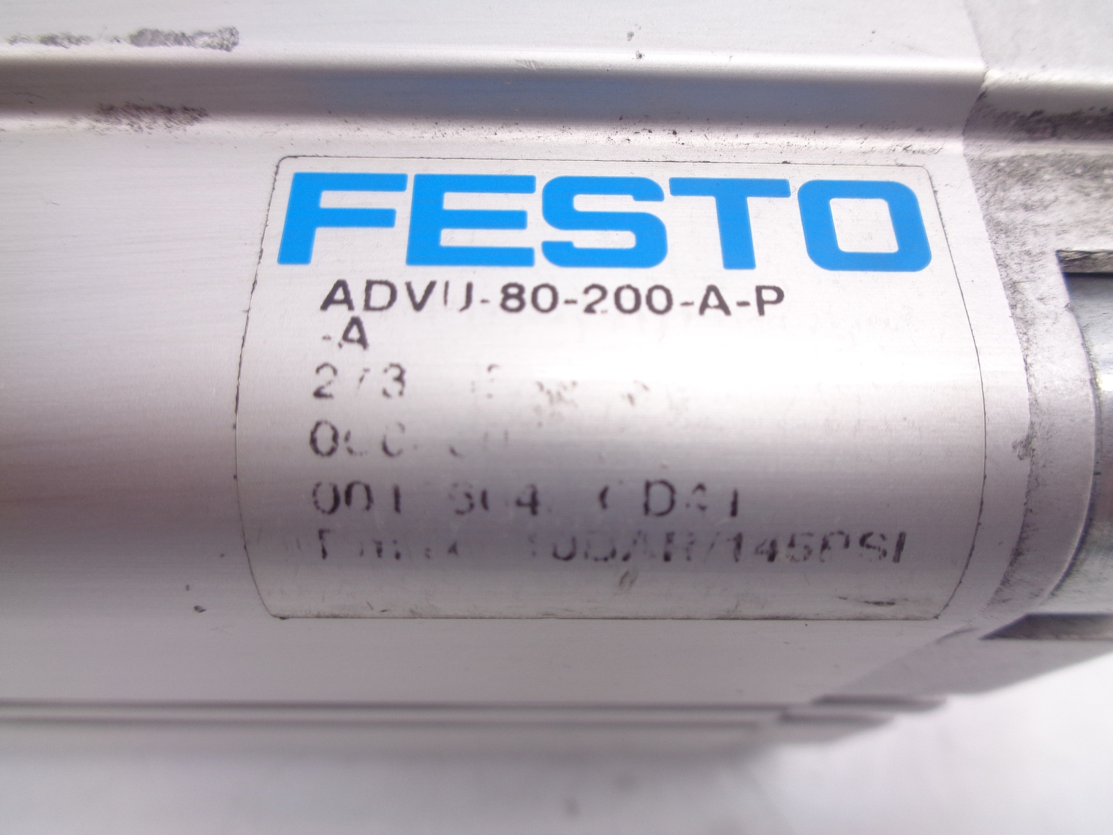 FESTO ADVU-80-200-A-P-A 145PSI UNMP