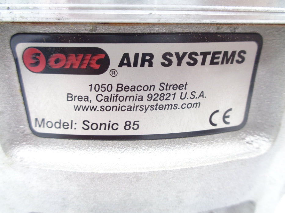 SONIC AIR SYSTEMS SONIC 85 NSNP