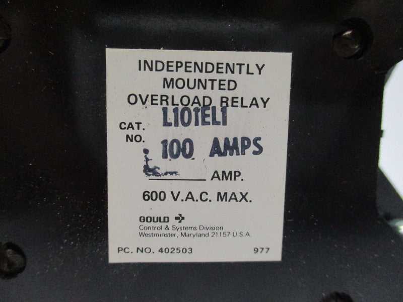 GOULD L101EL1 100A 600VAC NSMP
