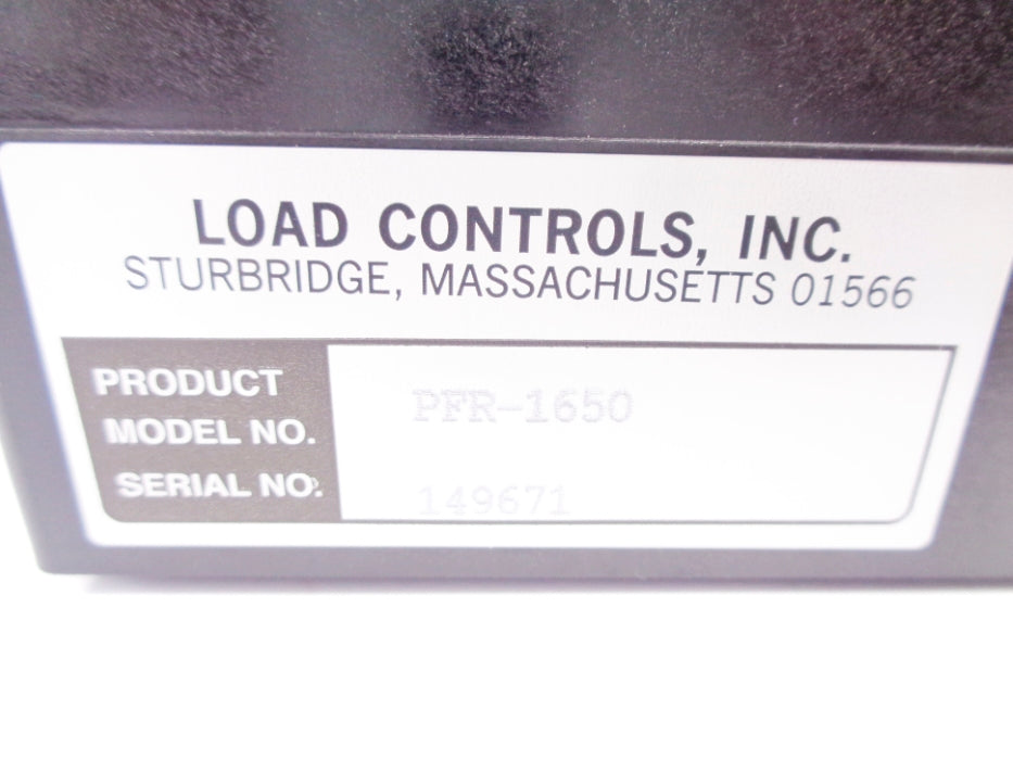 LOAD CONTROLS PFR-1650 NSNP