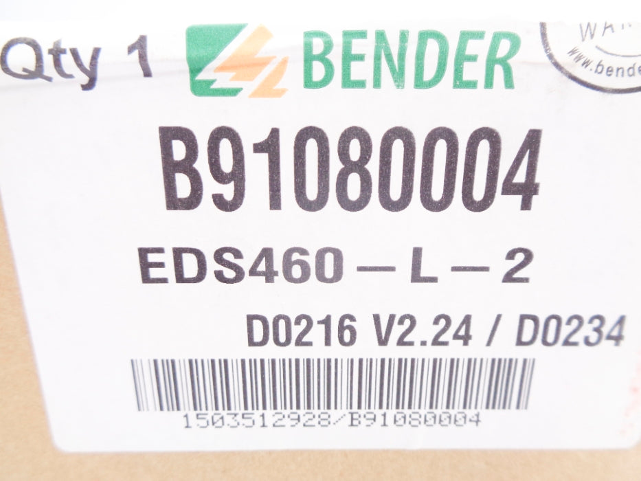 BENDER EDS460-L-2 NSMP