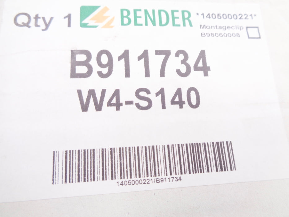 BENDER W4-S140 NSMP