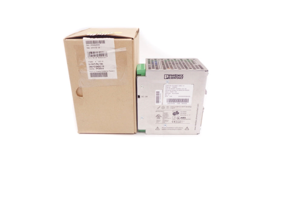 PHOENIX CONTACT QUINT-PS-100-240AC/24DC/10 2938604 NSMP