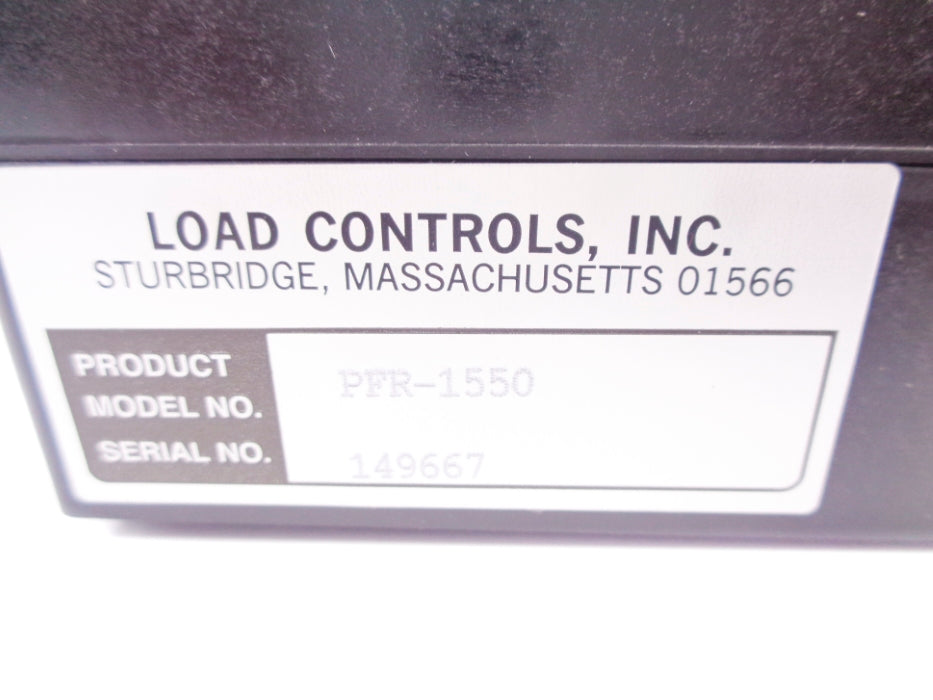 LOAD CONTROLS PFR-1550 NSNP