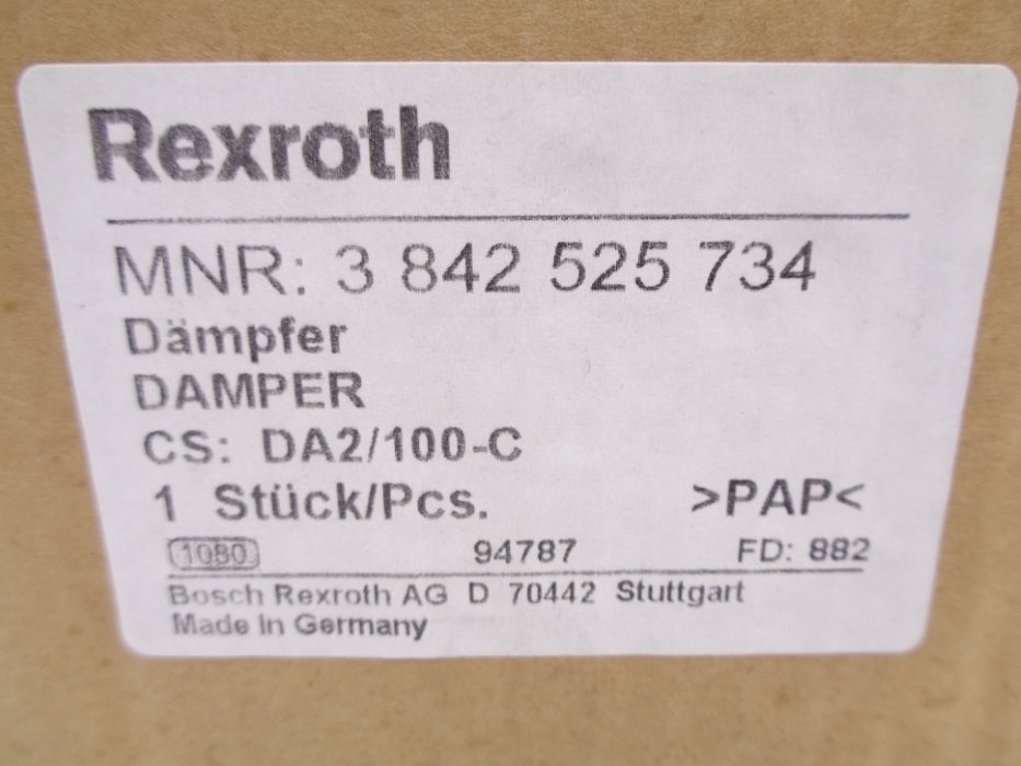 REXROTH 3842525734 NSMP